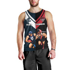 Custom Blues And Bombers Football Men Tank Top 2024 Together Sporty