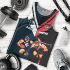 Custom Blues And Bombers Football Men Tank Top 2024 Together Sporty