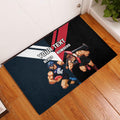 Custom Blues And Bombers Football Rubber Doormat 2024 Together Sporty