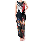 Custom Blues And Bombers Football Tank Maxi Dress 2024 Together Sporty