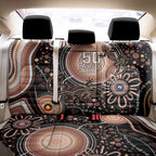 Australia NAIDOC Week Back Car Seat Cover Happy 50th Anniversary Brown Version