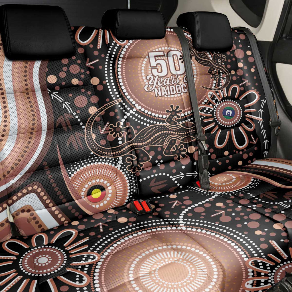 Australia NAIDOC Week Back Car Seat Cover Happy 50th Anniversary Brown Version