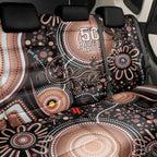 Australia NAIDOC Week Back Car Seat Cover Happy 50th Anniversary Brown Version