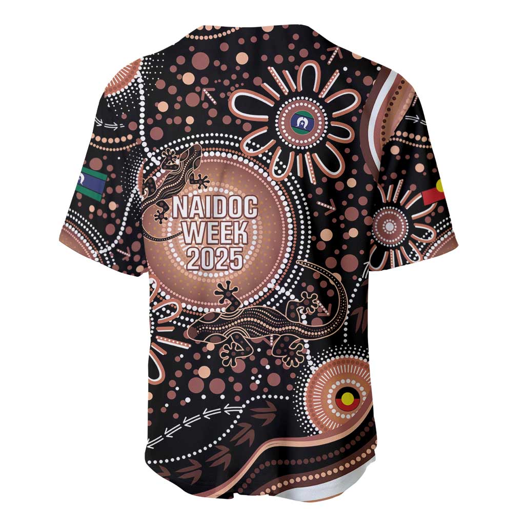 Australia NAIDOC Week Baseball Jersey Happy 50th Anniversary Brown Version