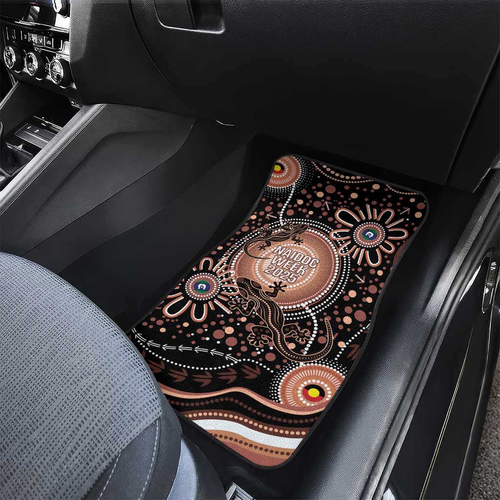 Australia NAIDOC Week Car Mats Happy 50th Anniversary Brown Version