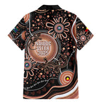 Australia NAIDOC Week Family Matching Mermaid Dress and Hawaiian Shirt Happy 50th Anniversary Brown Version