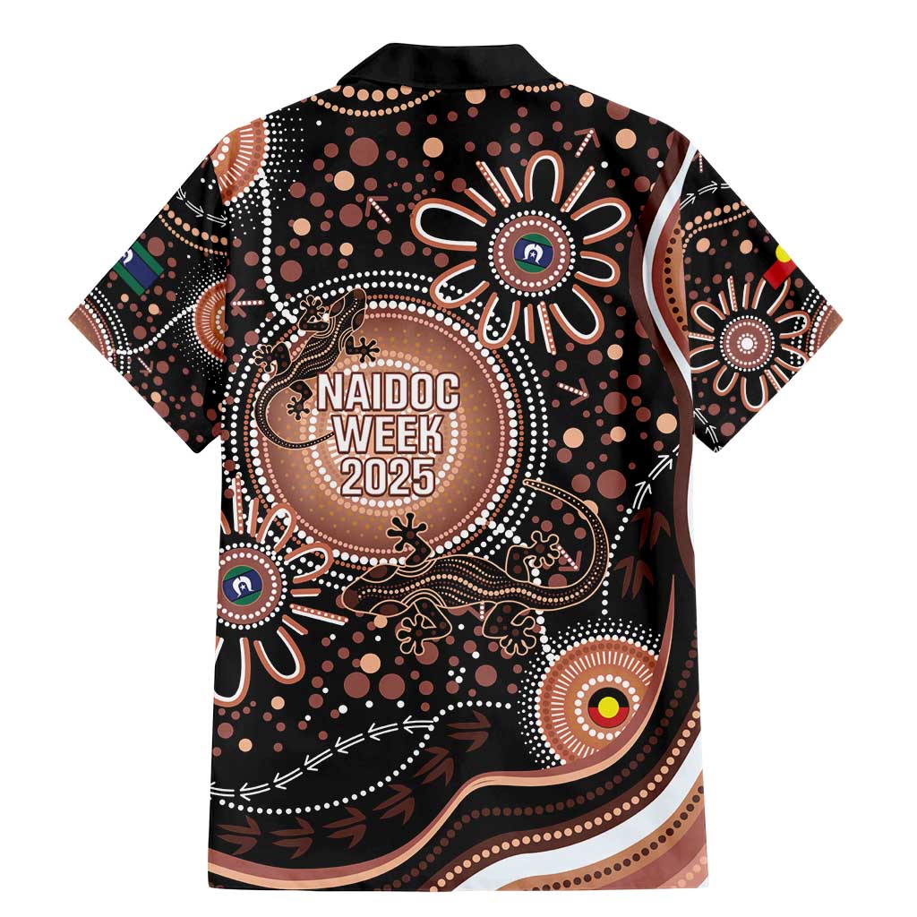 Australia NAIDOC Week Family Matching Mermaid Dress and Hawaiian Shirt Happy 50th Anniversary Brown Version