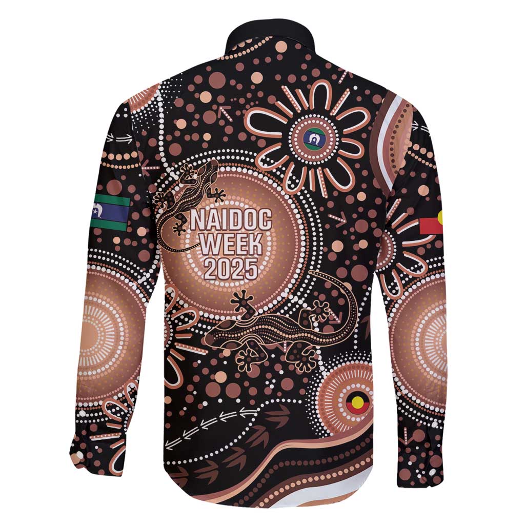 Australia NAIDOC Week Family Matching Tank Maxi Dress and Hawaiian Shirt Happy 50th Anniversary Brown Version