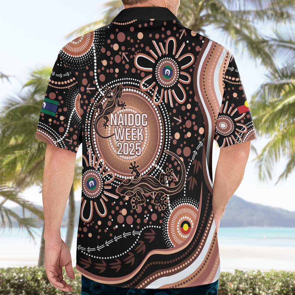Australia NAIDOC Week Hawaiian Shirt Happy 50th Anniversary Brown Version