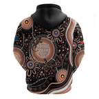 Australia NAIDOC Week Hoodie Happy 50th Anniversary Brown Version