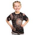 Australia NAIDOC Week Kid T Shirt Happy 50th Anniversary Brown Version