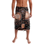 Australia NAIDOC Week Lavalava Happy 50th Anniversary Brown Version