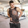 Australia NAIDOC Week Men Tank Top Happy 50th Anniversary Brown Version