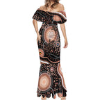 Australia NAIDOC Week Mermaid Dress Happy 50th Anniversary Brown Version