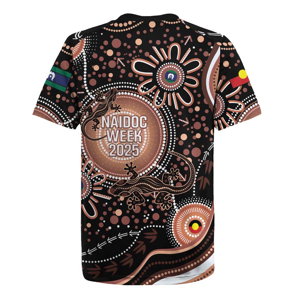 Australia NAIDOC Week Rugby Jersey Happy 50th Anniversary Brown Version