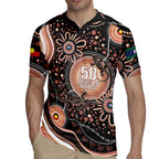 Australia NAIDOC Week Rugby Jersey Happy 50th Anniversary Brown Version