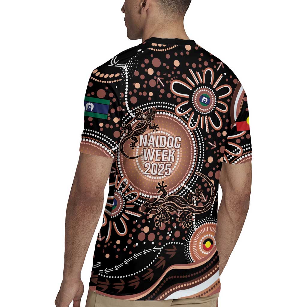 Australia NAIDOC Week Rugby Jersey Happy 50th Anniversary Brown Version