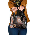 Australia NAIDOC Week Shoulder Handbag Happy 50th Anniversary Brown Version