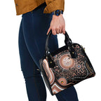 Australia NAIDOC Week Shoulder Handbag Happy 50th Anniversary Brown Version