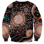 Australia NAIDOC Week Sweatshirt Happy 50th Anniversary Brown Version
