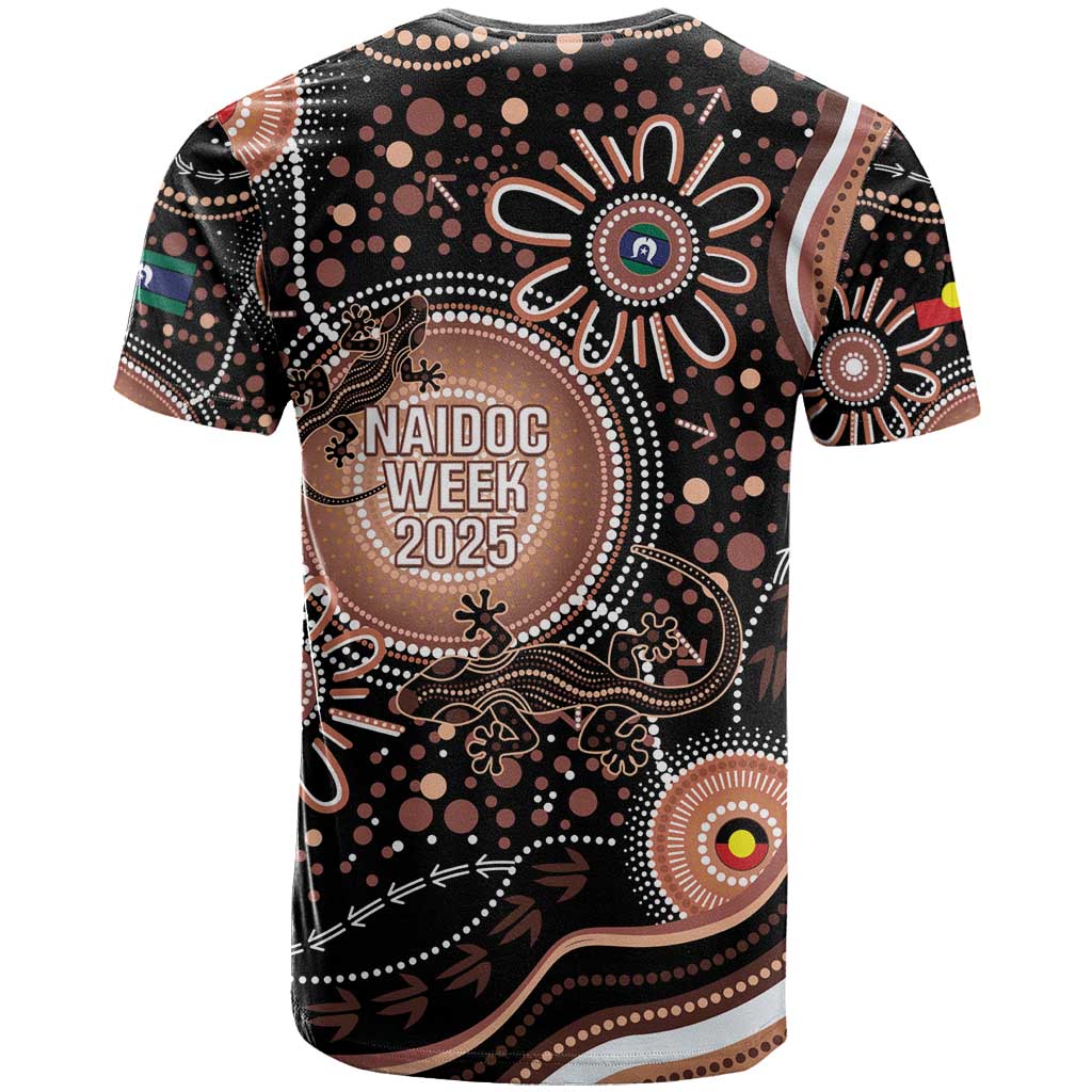 Australia NAIDOC Week T Shirt Happy 50th Anniversary Brown Version