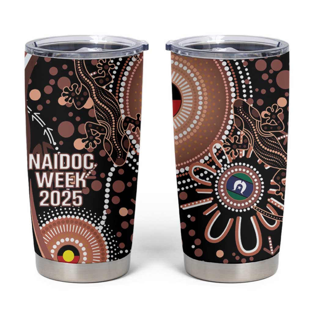 Australia NAIDOC Week Tumbler Cup Happy 50th Anniversary Brown Version