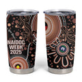 Australia NAIDOC Week Tumbler Cup Happy 50th Anniversary Brown Version