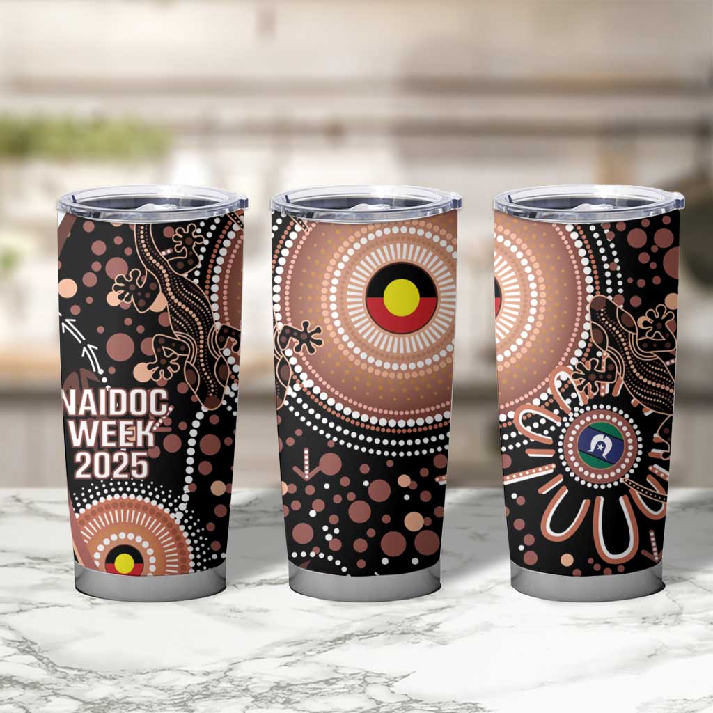 Australia NAIDOC Week Tumbler Cup Happy 50th Anniversary Brown Version