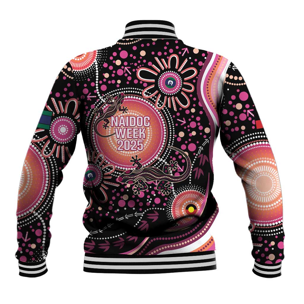 Australia NAIDOC Week Baseball Jacket Happy 50th Anniversary Pink Version