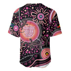 Australia NAIDOC Week Baseball Jersey Happy 50th Anniversary Pink Version