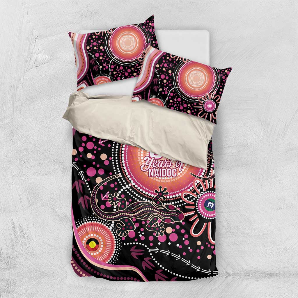 Australia NAIDOC Week Bedding Set Happy 50th Anniversary Pink Version