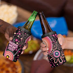 Australia NAIDOC Week 4 in 1 Can Cooler Tumbler Happy 50th Anniversary Pink Version