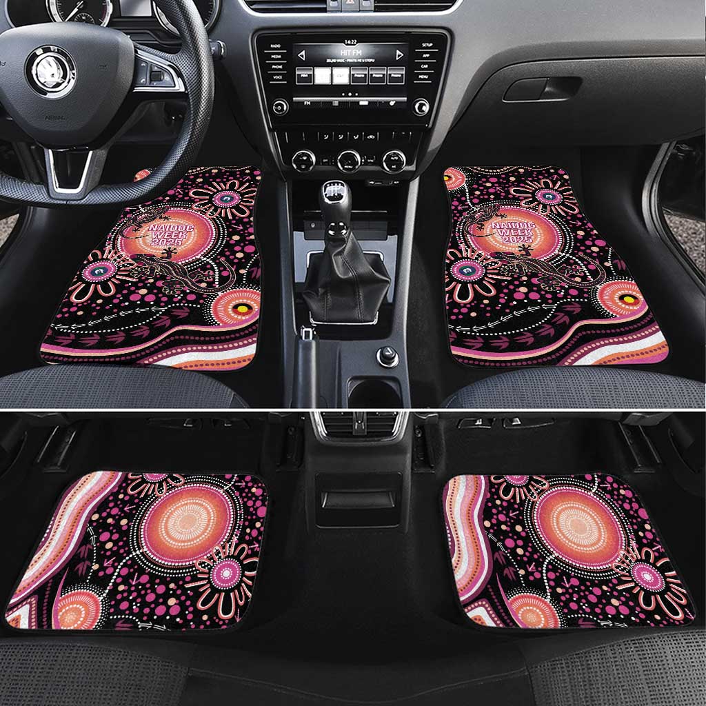 Australia NAIDOC Week Car Mats Happy 50th Anniversary Pink Version