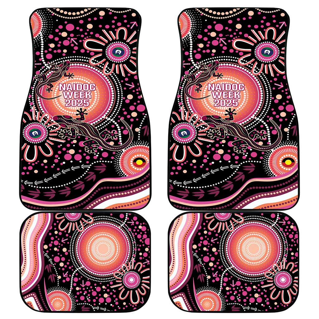 Australia NAIDOC Week Car Mats Happy 50th Anniversary Pink Version