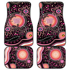 Australia NAIDOC Week Car Mats Happy 50th Anniversary Pink Version