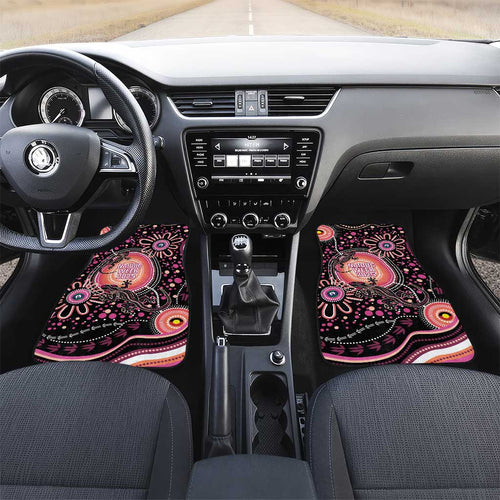 Australia NAIDOC Week Car Mats Happy 50th Anniversary Pink Version