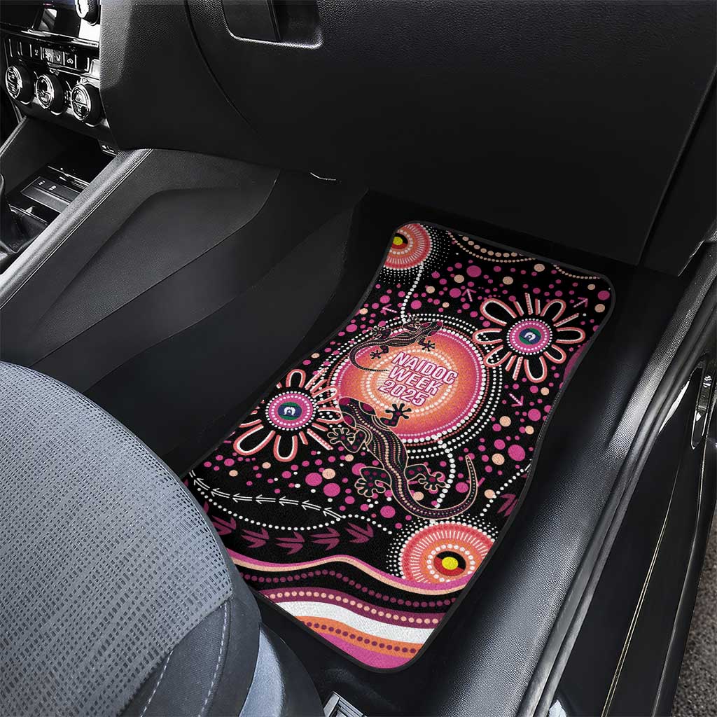 Australia NAIDOC Week Car Mats Happy 50th Anniversary Pink Version