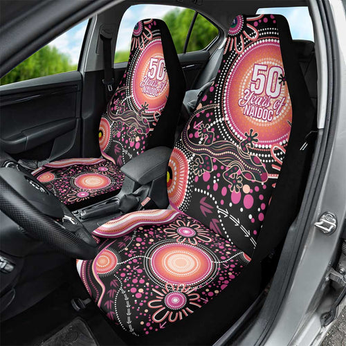Australia NAIDOC Week Car Seat Cover Happy 50th Anniversary Pink Version