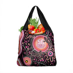 Australia NAIDOC Week Grocery Bag Happy 50th Anniversary Pink Version