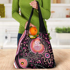 Australia NAIDOC Week Grocery Bag Happy 50th Anniversary Pink Version
