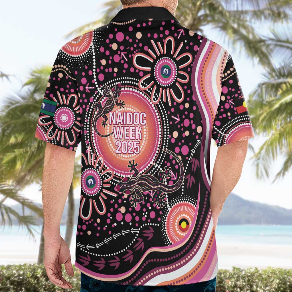 Australia NAIDOC Week Hawaiian Shirt Happy 50th Anniversary Pink Version