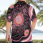 Australia NAIDOC Week Hawaiian Shirt Happy 50th Anniversary Pink Version