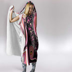 Australia NAIDOC Week Hooded Blanket Happy 50th Anniversary Pink Version