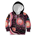 Australia NAIDOC Week Kid Hoodie Happy 50th Anniversary Pink Version