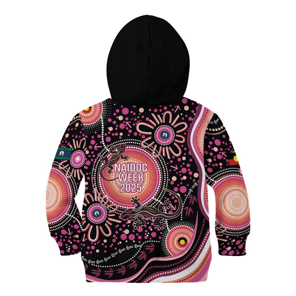 Australia NAIDOC Week Kid Hoodie Happy 50th Anniversary Pink Version