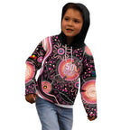 Australia NAIDOC Week Kid Hoodie Happy 50th Anniversary Pink Version