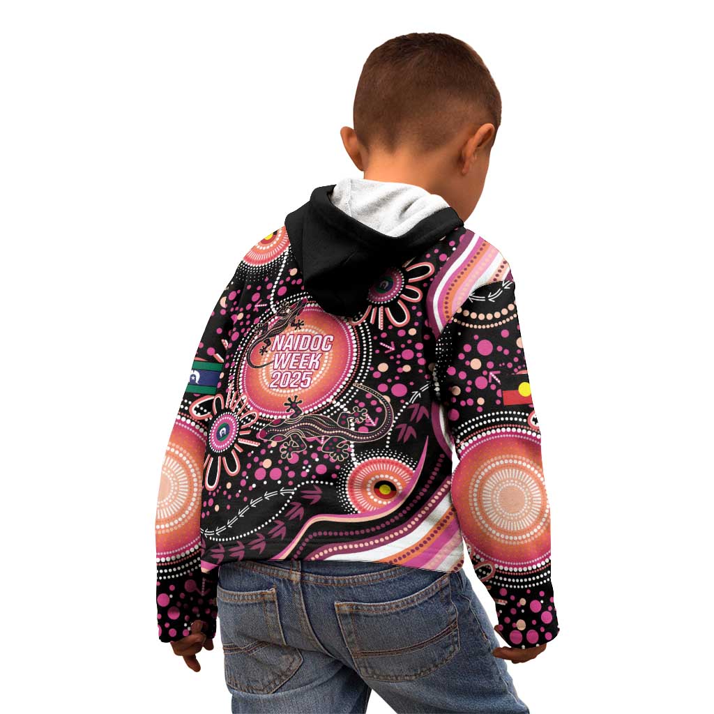 Australia NAIDOC Week Kid Hoodie Happy 50th Anniversary Pink Version