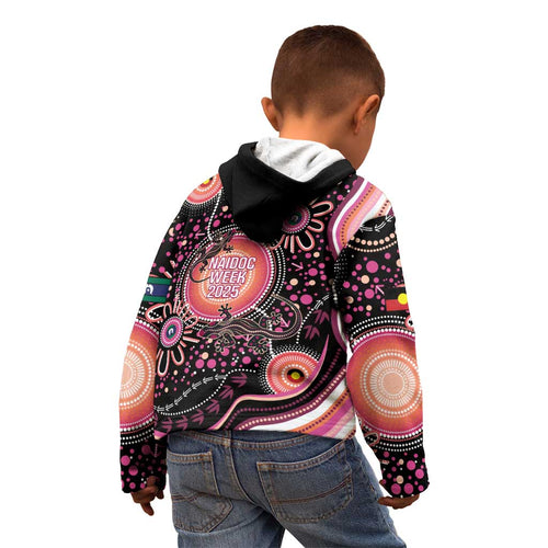 Australia NAIDOC Week Kid Hoodie Happy 50th Anniversary Pink Version