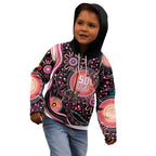 Australia NAIDOC Week Kid Hoodie Happy 50th Anniversary Pink Version