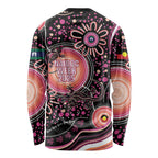 Australia NAIDOC Week Long Sleeve Shirt Happy 50th Anniversary Pink Version